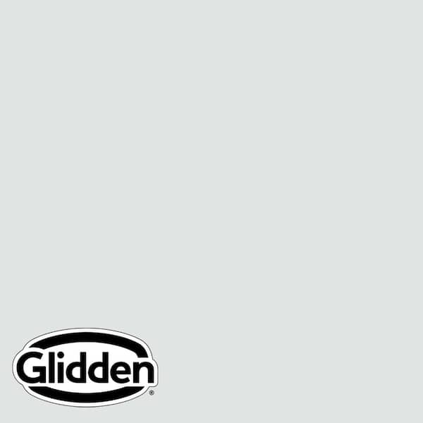 Glidden Premium 1 qt. PPG1036-1 Gray Glimpse Semi-Gloss Exterior Latex Paint