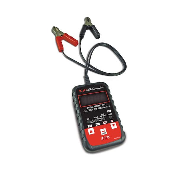 Schumacher Electric 12-Volt Digital Automotive Battery Tester, Load Tester, and Voltmeter, Works with Foreign and Domestic Vehicles
