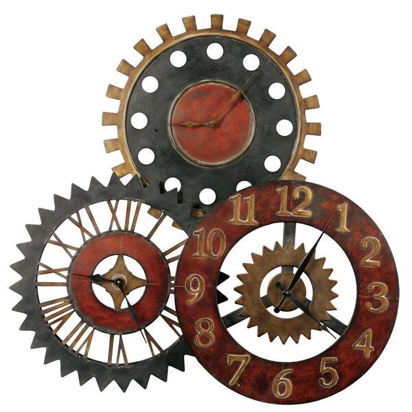 Global Direct 35-1/4 in. Gears Wall Clock-DISCONTINUED