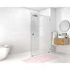 Glass Warehouse 36 in. x 78 in. Frameless Fixed Shower Door in Oil Rub ...