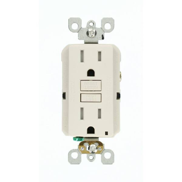 SinglePole Switch With TamperResistant SelfTest GFCI Outlet Lig