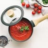 MASTERCHEF 12 in. Aluminum Frying Pan with Soft-Touch Bakelite Handle  VRD159102083 - The Home Depot