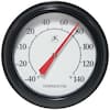 Essential Wall Thermometer - Silver 12 in.