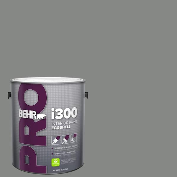 BEHR PRO 1 gal. #PPU25-17 Euro Gray Eggshell Interior Paint