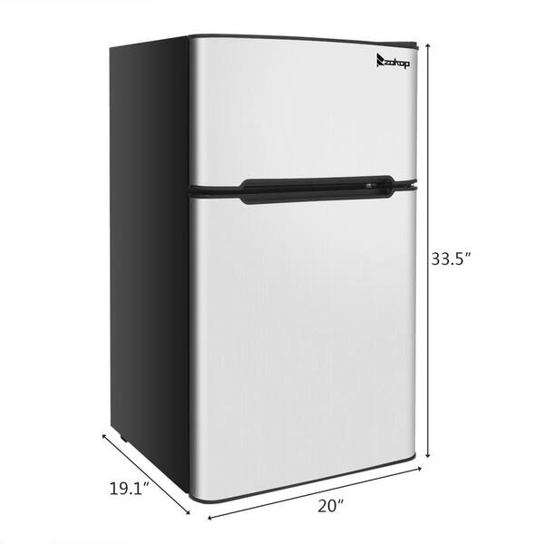 3.2 cu ft fridge dimensions