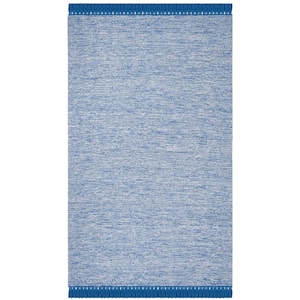 Montauk Blue 5 ft. x 8 ft. Solid Area Rug