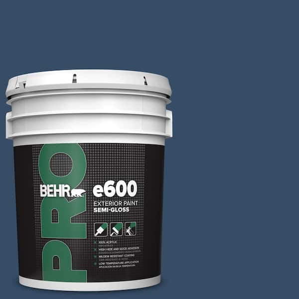 5 gal. #HDC-FL14-12 Rain Boots Semi-Gloss Exterior Paint
