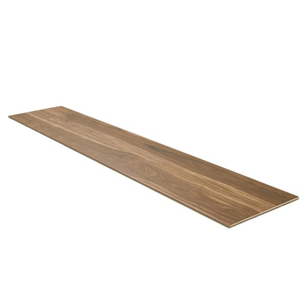 MSI Kamani Koa Rectangle 9 in. x 47 in. Matte Brown Porcelain Wood