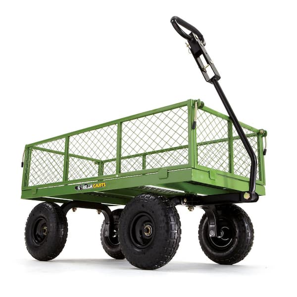 GORILLA CARTS 800 lb. Steel Utility Cart