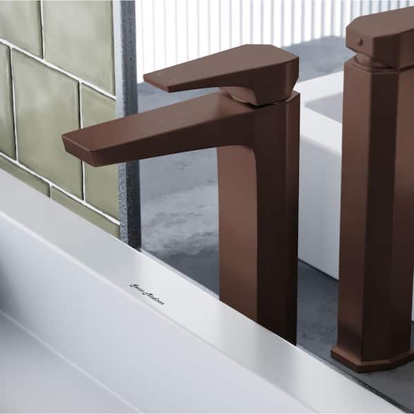 Swiss Madison Voltaire Single-Handle Single-Hole High-Arc Bathroom Faucet in Oil Rubbed Bronze