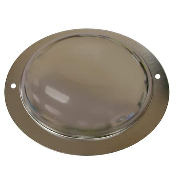 JONES STEPHENS 5 3/4 in. O.D. Raised Stainless Steel Trap Cover