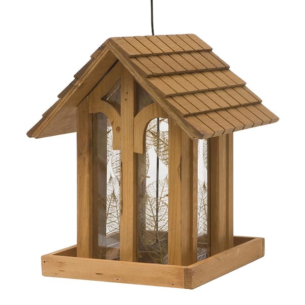 Perky-Pet Mountain Chapel Wood Bird Feeder - 3.5 lb. Capacity