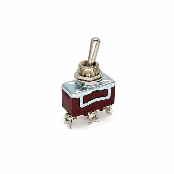 20 Amp Single-Pole Toggle Switch Silver 1-Pack NHE-DTS-2