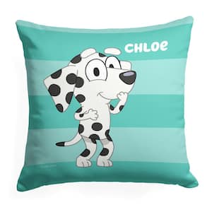 Bluey Roll Call Chloe 18 x18 Printed Multicolor Throw Pillow