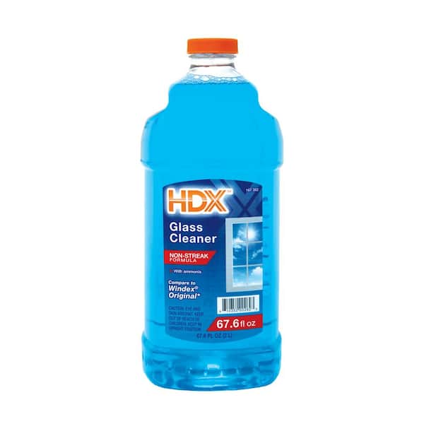 Photo 1 of HDX 67.6 oz. Glass and Window Cleaner Streak Free Refill (9 pack) 