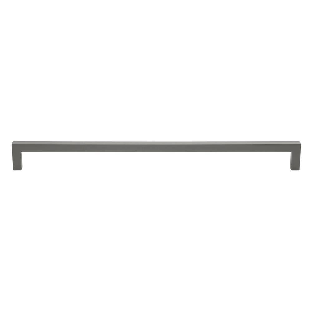 12-5/8 in. (320mm.) Center-to Center Graphite Solid Square Slim Cabinet Drawer Bar Pulls (10-Pack ) price history on PriceWatchPro