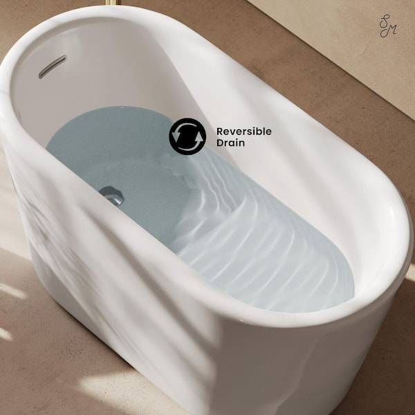 Swiss Madison Nanterre 51 in. x 26 in. Japanese Soaking