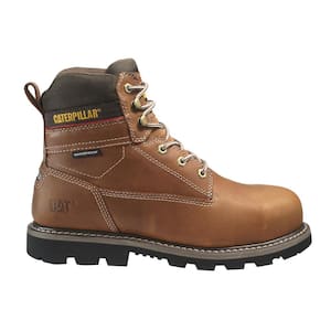 Men's Idaho 6 in. Work Boots - Steel Toe - Walnut Size 11(M)