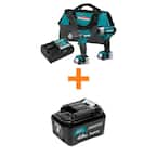 Makita 12V Max CXT Lithium-ion Cordless 3-Piece Combo Kit (Driver-Drill ...