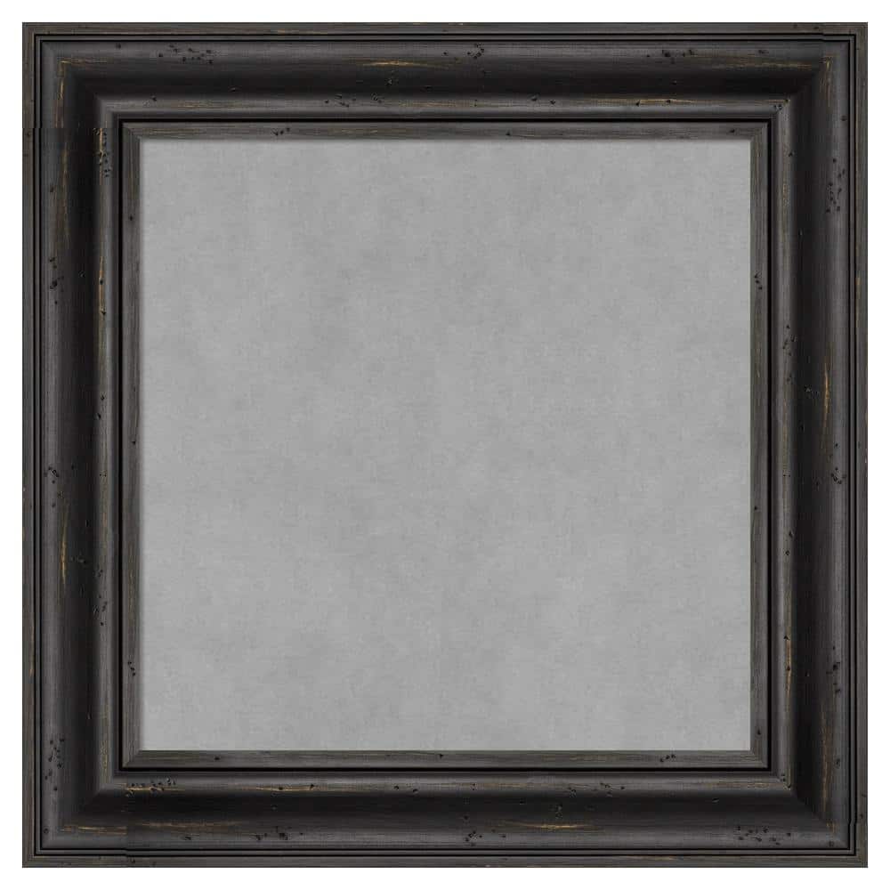 Rustic Pine Black 21 in. x 21 in. Framed Magnetic Board price history on PriceWatchPro