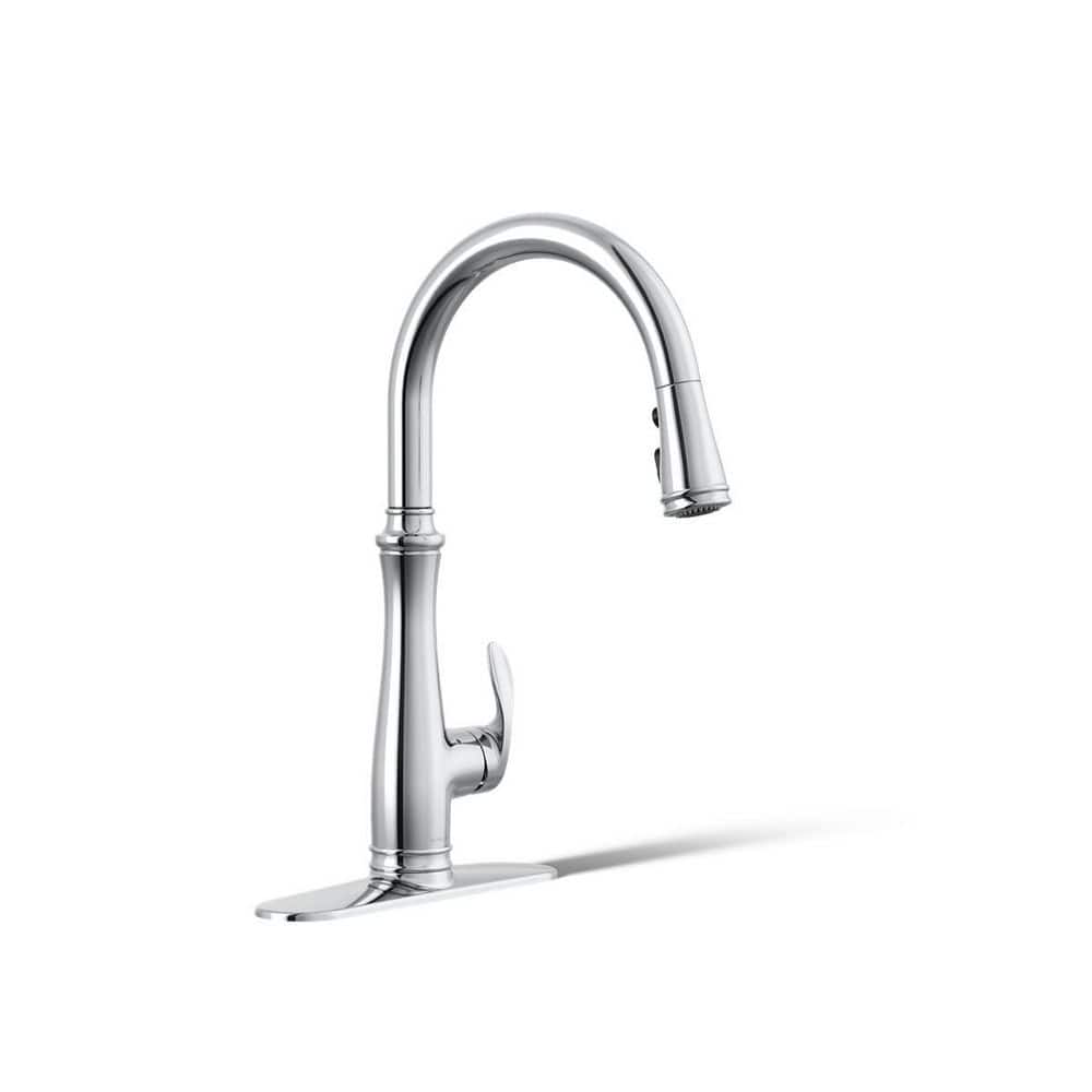 KOHLER Bellera Polished Chrome Single Handle Bar And Prep Kitchen