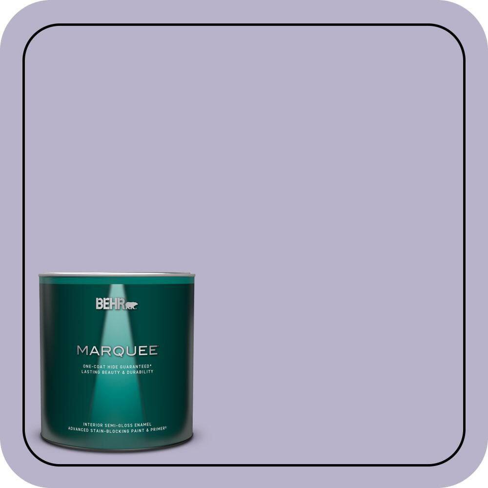 1 qt. #S570-3 Bohemianism One-Coat Hide Semi-Gloss Enamel Interior Paint & Primer price history on PriceWatchPro