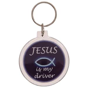 Jesus is My Driver Acrylic Key Chain (3-Pack)