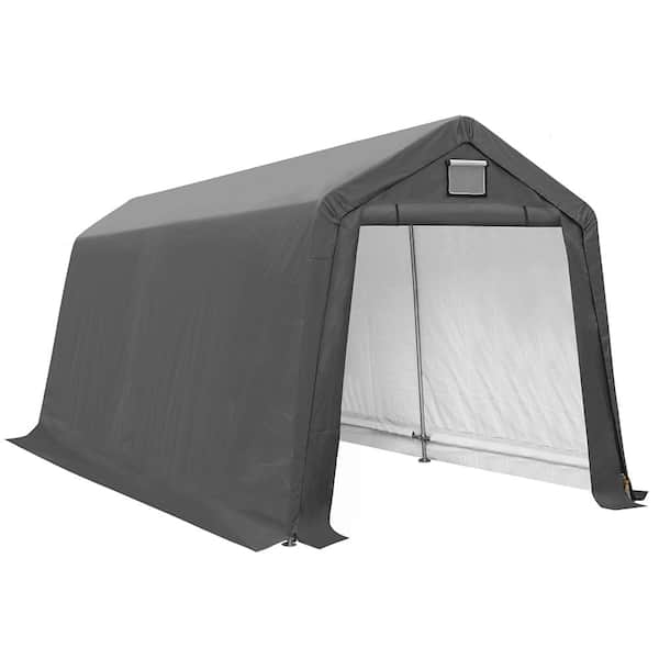 COVERONICS 8 ft. x 14 ft. Outdoor Storage Shed-Heavy Duty Storage