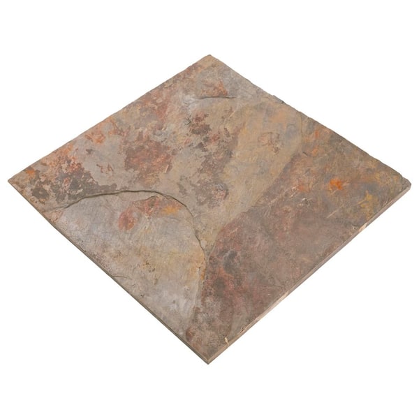 MSI Peacock 16 in. x 16 in. Gauged Slate Floor and Wall Tile (8.9