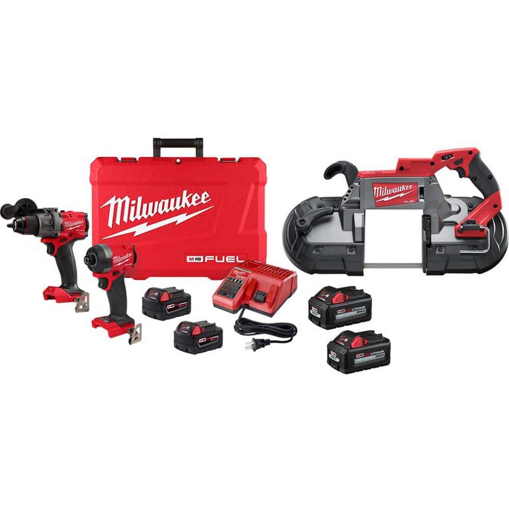 Milwaukee M18 FUEL 18Volt LithiumIon Brushless Cordless Hammer Drill