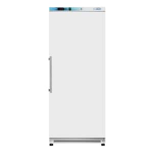 30 in. 21 cu. ft. Manual Defrost Upright Freezer Solid Door Commercial Reach in White Garage Ready