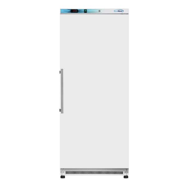 Koolmore 30 in. 21 cu. ft. Manual Defrost Upright Freezer Solid Door Commercial Reach in White Garage Ready