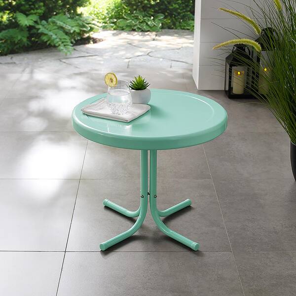 Crosley Metal Retro Patio Side Table Patio Ideas
