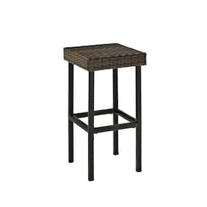 Wicker Outdoor Bar Stool Palm Harbor (2-Pack)