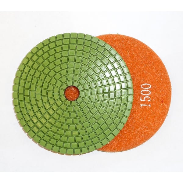 Reviews for 4 in. JHX Wet Diamond Polishing Pads for Granite