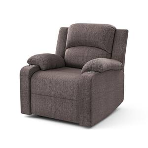 Almedan Brown with Care Kit Chenille Power Recliner