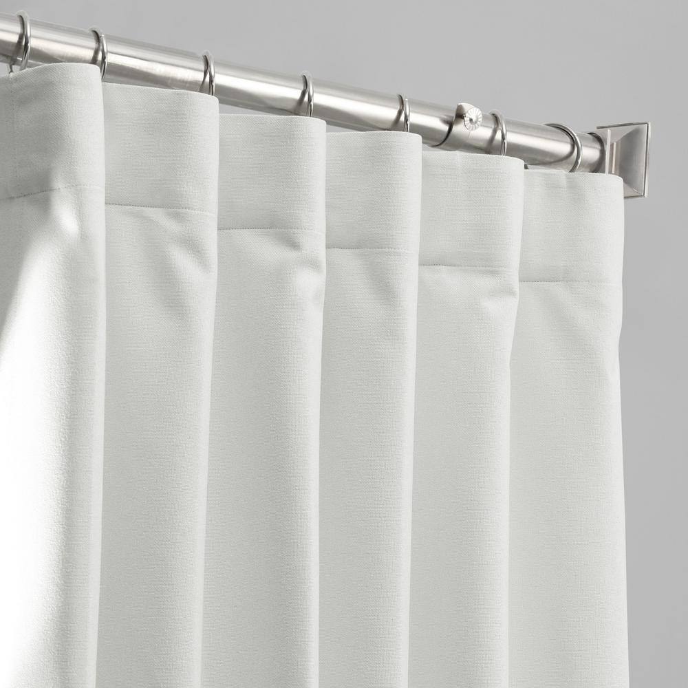 Starlight Off White 84-Inch Thermal Linen Blackout Curtain