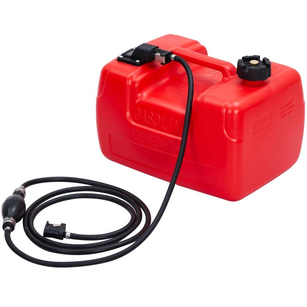 3 Gallon Portable Marine Fuel Tank with 9.8ft Hose for Outboard Motor price history on PriceWatchPro