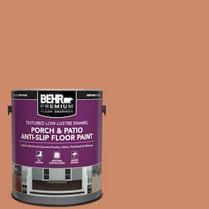 1 gal. #230D-5 Aztec Brick Textured Low-Lustre Enamel Interior/Exterior Porch and Patio Anti-Slip Floor Paint