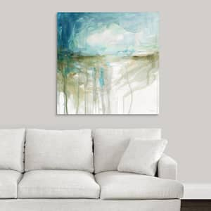 "Spring Glacier" by Carol Robinson Canvas Wall Art