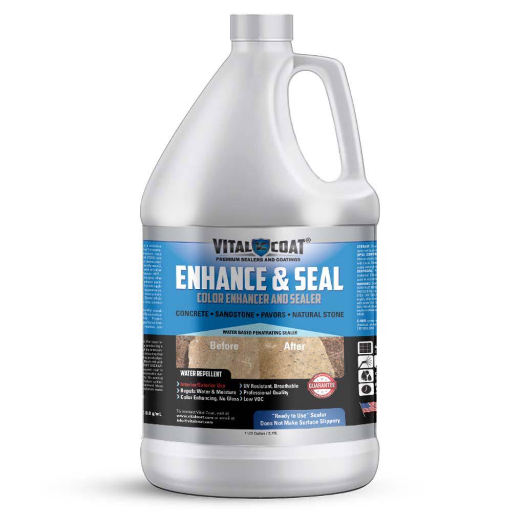 VITAL COAT Enhance and Seal 1 Gal. Clear Water Based