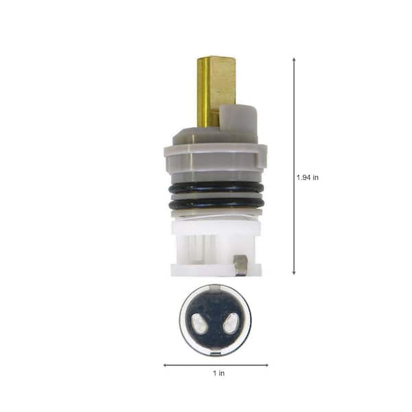1 15/16 in. D Broach Hot Side Washerless Cartridge for Dornbracht