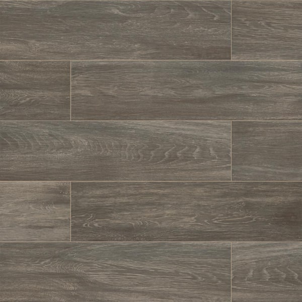 Balboa Moka 6 in. x 24 in. Matte Ceramic Wood Look Floor and Wall Tile (17 sq. ft./Case)