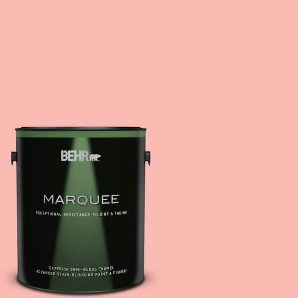 BEHR MARQUEE 1 gal. #150A-3 Mixed Fruit Semi-Gloss Enamel Exterior Paint & Primer