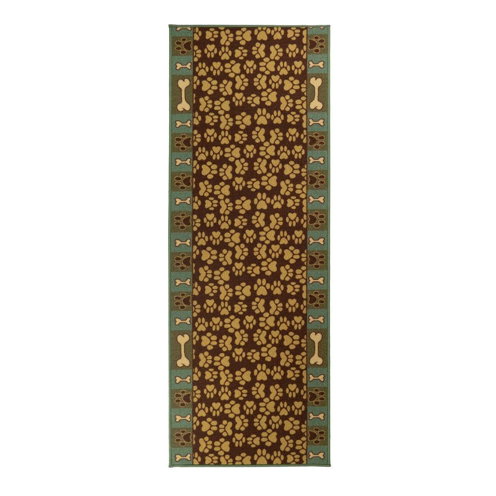 Pet Paw and Bones Green 36 in. W x 252 in. L Stair Runner 63 sq. ft. price history on PriceWatchPro