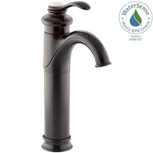 Fairfax Single-Hole Single Handle High-Arc Water-Saving Bathroom Faucet in Oil-Rubbed Bronze