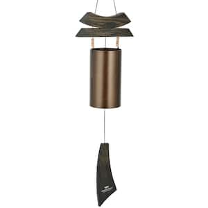 Signature Collection, Dharma Cowbell, 28 in. Copper Wind Bell DB
