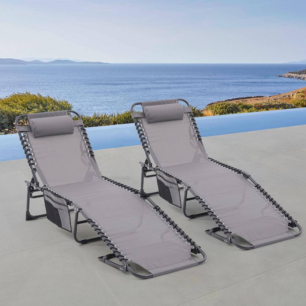 テーブル/チェア SEA - wind and sea SEA FOLDING CHAIR (2S) GRAY Teak Wood Seaside Outdoor Folding Arm Chair, set of 2