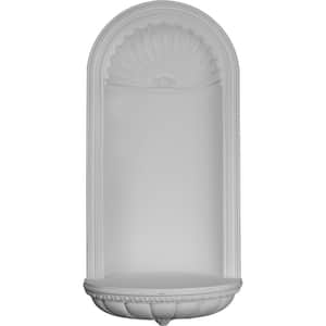 24-3/8 in. x 16-1/8 in. x 49-3/4 in. Primed Polyurethane Recessed Mount Claremont Wall Niche