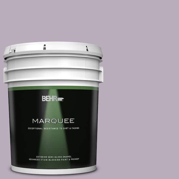 BEHR MARQUEE 5 gal. Home Decorators Collection #HDC-SP14-12 Exclusive Violet Semi-Gloss Enamel Exterior Paint & Primer